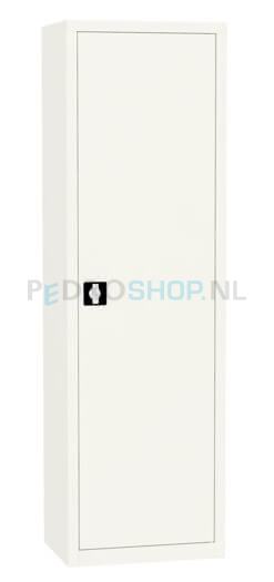 Draaideurkast SQ-201, 199*60*43,5 wit, 4 legborden