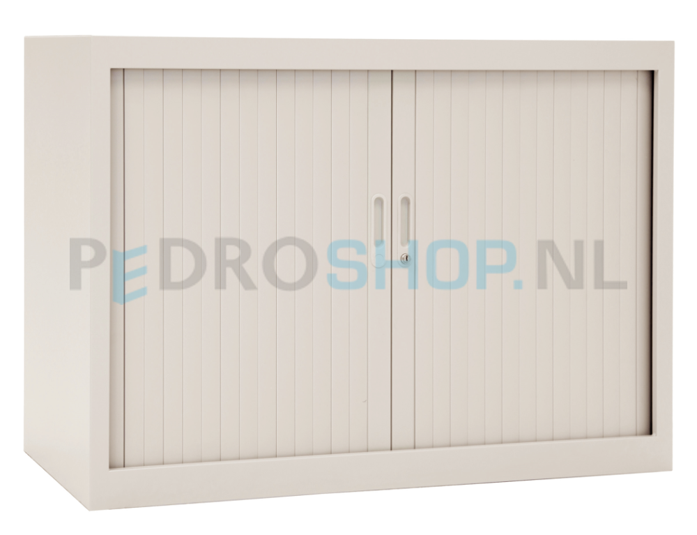 Roldeurkast PDC 73-100, 73*100*45, 1 legbord, wit